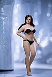 1/12 Scale Action Figure,6 inch Female Super-Flexible Slightly Fat Pale Skin Middle Bust Action Figu