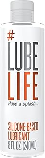 #LubeLife Anal Lubricant - Thick Silicone Based Lube, 8 Ounce Waterproof Anal Sex