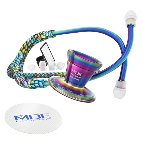 MDF Instruments ProCardial Cardiology Stethoscope Mermaid Kaleidoscope