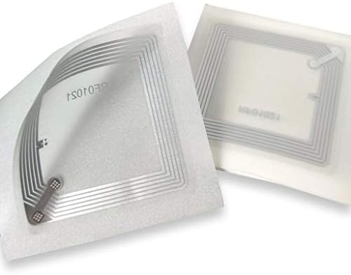 A Pack of 10 x NFC Tags NTAG213 | Extra Wide Antenna 45x45 mm | Ultra-Thin 0.15 mm Perfect to be embedded | Suitable for Smart Advertisement | Business Quantity Discount