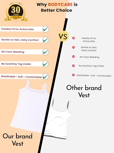 Image of BODYCARE Girl's Regular fit Vest