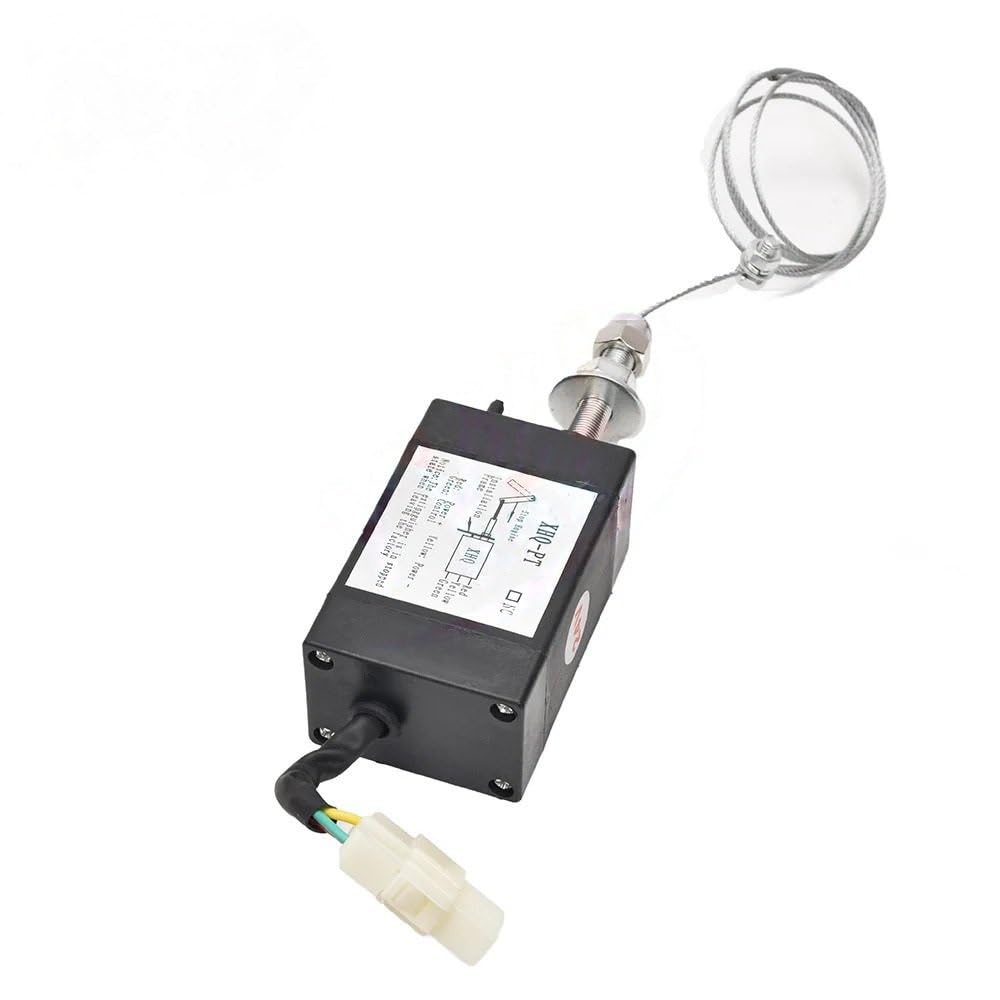 Paliwo Elektrozawór Zatrzymujący Elektromagnetyczny Odcinający Dopływ Paliwa Do Silnika 12 V 24 V Zestaw Elektrozawór odcinający paliwo(XHQ-PT Normal close,12V)