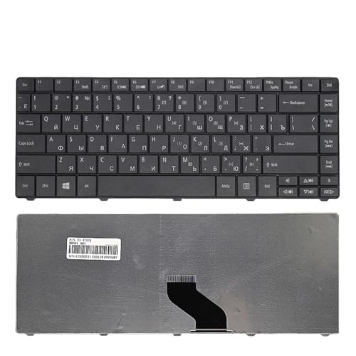 Clavier azerty anglais russe pour PC portable Acer Aspire E1-421 et série E1
