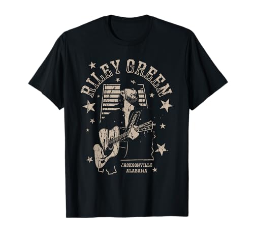 Riley Green Jacksonville Alabama Country Music Artist T-Shirt