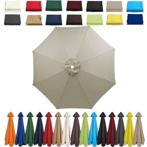 Sombrilla protectora UV 50+ de 2 m con 6 varillas, ideal para renovar tu terraza 2