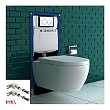 Geberit Duofix sind selbsttragende Montageelemente für den Trockenbau, die die schnelle Montage von Wand-WCs ermöglichen