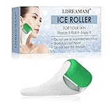 Rodillo de hielo para cararodillo de hielo facial,rodillo de hielo masajeador,Rodillo de hielo para cara y ojos,Herramienta de masaje para la hinchazón de la cara y los ojos para prevenir la hinchazón