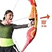 Nerf Pyrostrike Megabow, 42-Inch Bow Fires Arrows Up to 105 Feet, 2 Arrows with Soft Tips, Kids Outdoor Toys & Gifts, Ages 10+ (Amazon Exclusive)