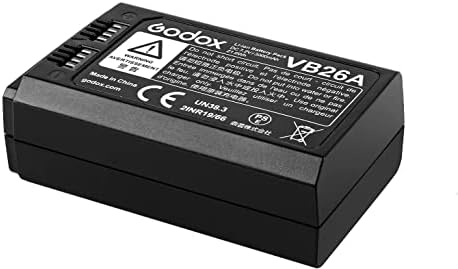 Godox VB26 Li-ion Battery for Godox V1-S V1-N V1-C V1-F V1-O Flash