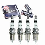 4 pc NGK Iridium IX Spark Plugs compatible with Honda CR-V 2.0L L4 1999-2001