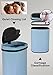 BIQWBIC 13 Gallon Automatic Trash Can with Lid, Large Stainless Steel Kitchen Trash Can Motion Sensor Garbage Can Touch Free Trash Cans for Kitchen, Office, Living Room, Toilet, Bedroom (Blue)