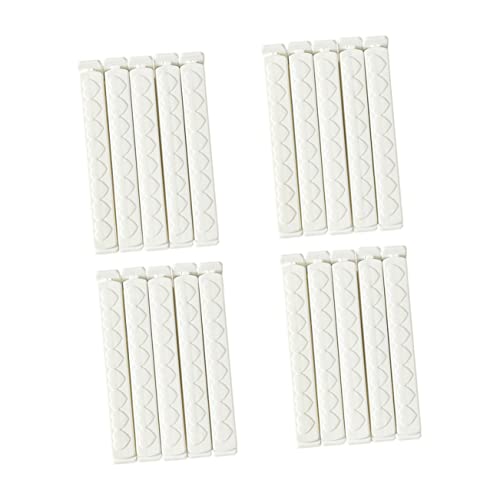 BEBEMOKO Practical Sealer Tool 20pcs Food Sealing Clip Pp Material Reusable Bag Sealing Clips Set