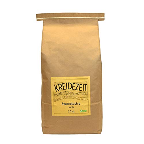 Preisvergleich Produktbild Kreidezeit Stuccolustro weiß-10,00 kg