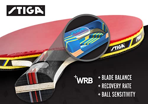 Stiga Supreme Performance-Level Table Tennis Racket Made With Ittf Approved Rubber For Tournament Play - Features Stiga Acs For Control And Speed #TOP2