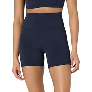 Amazon Essentials Women’s Active FormFlex Buttery Soft High Waist 5” (13 cm) Yoga Biker Shorts