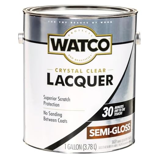 Watco Lacquer Clear Wood Finish for Protection
