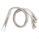 Perfetto per test a bordo: uno strumento indispensabile per i professionisti, questo cavo clip per test a ponte SMD è specificamente progettato per test e misurazioni dei componenti a bordo.