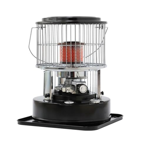 Calentador portátil de queroseno para exteriores, 2600 W, calentamiento instantáneo 8900 BTU/H para camping, patio, terraza, uso doméstico