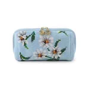 フェイラー　ホワイトマーガレット ハンカチ&ポーチ(財布) フェイラー ホワイトマーガレット ハンカチ&ポーチ(財布) - メルカリ