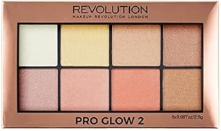 Makeup Revolution Pro Glow Palette, Multicolor, 20g