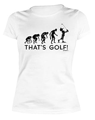 Damen T-Shirt Golf lustige