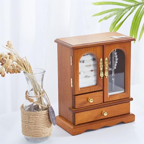 Organiseur de bijoux en bois robuste pour éviter les accessoires emmêlés - 2