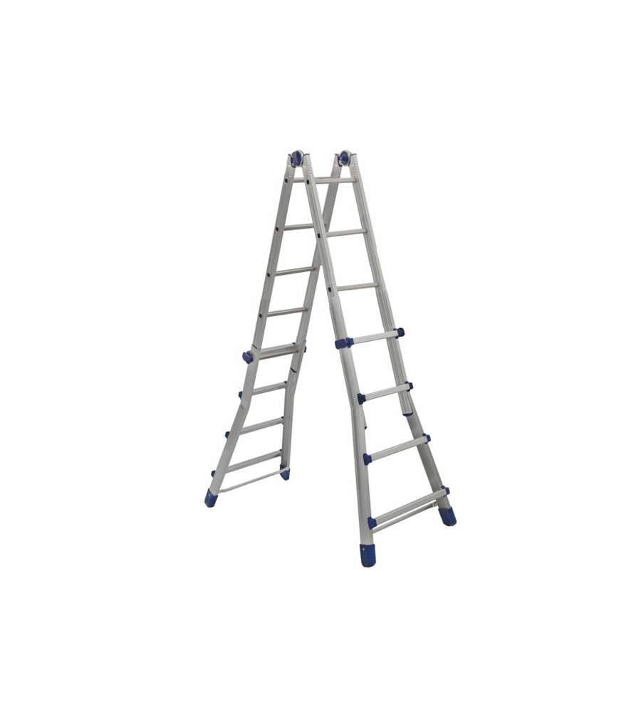 FACAL Briko Blu Scala telescopica Alluminio, Blu