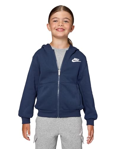 Nike Fleece Full-Zip Hoodie Bébé Fille - Veste Zippée Facile à Enfiler