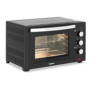 bredeco BCMO-30LU Mini-oven, 1.600 W, 30 liter, mini-oven, kleine oven