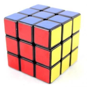 Funs Shuang Ren V2 3x3x3 57mm Black Speed Cube Puzzle FUNS 3x3