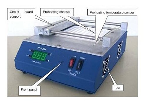 GOWE IR Preheating station, pre heating plate table PID Temperature Controlling