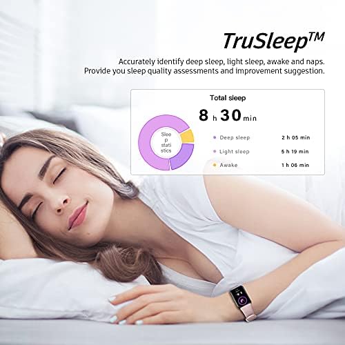 HONOR Band 6 Fitness Tracker Smart Watch,1.47" AMOLED Color Display Activity Tracker with SpO2 Blood Oxygen Monitor and Sleep Monitor IP68 waterproof Women's Smart Watch for Android IOS, Pink