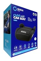Sparco Autositz-Erhöhung für Kleinkinder Blau i-Size für Jungen und Mädchen. Zugelassen nach ECE R129/03 125-150 cm. Mit 3 cm abwaschbarem Bezug. Hergestellt aus hochfestem ABS – Ansicht 7