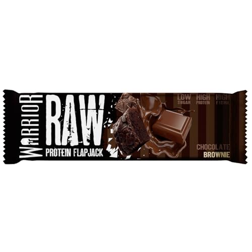 Barritas de proteína flapjack de chocolate 12x75g snack de avena 4