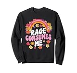 Photo Gallery rage consumes me funny rainbow felpa Photo Gallery rage consumes me funny rainbow felpa
