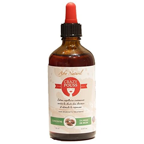 Afro Natural Lotion Crazy Pouss Haarwuchs-Behandlung Cover