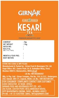 Girnar, Kesari Premium Assam Tea, 2 Pound(LB)