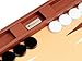 Silverman & Co. 19-inch Premium Backgammon Set - Desert Brown Board