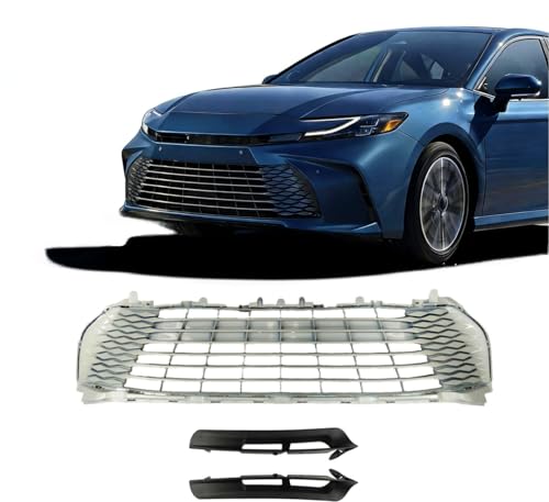 ILAMP Front Bumper Lower Grille Grill Sprayed glossy white