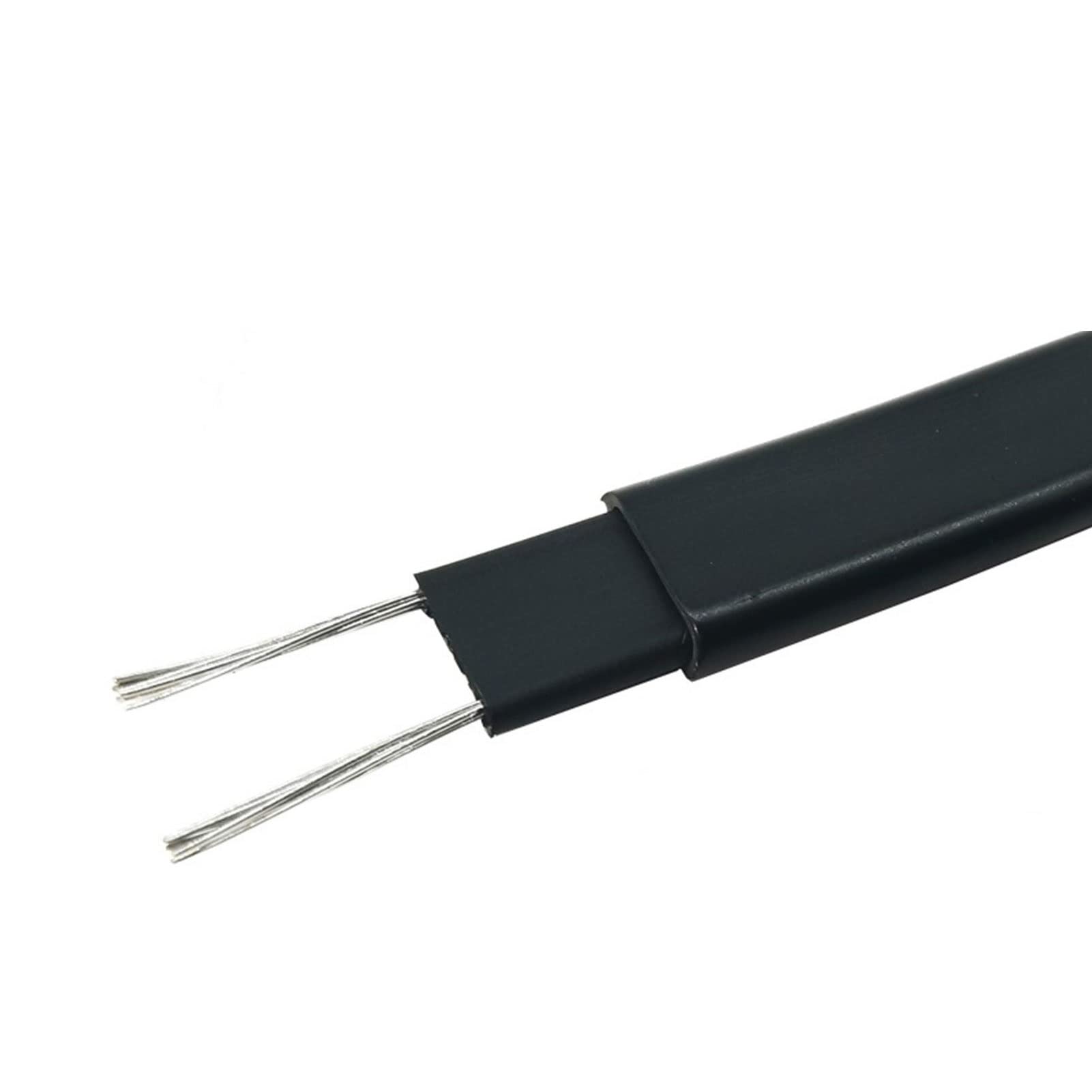 IBOWZ Cable Electronica, Cinturón Calefactor anticongelante para protección de tuberías de Agua, 0,5-50 m, 20 W/m, Cable de Tierra ignífugo con limitación de Temperatura automática