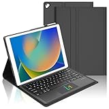 ipad pro a1670 generation Clavier Tactile pour iPad Pro 12.9 2017 : Clavier avec sortie AZERTY français vous permet d'utiliser divers gestes pour contrôler toutes les fonctions de votre tablette. Le clavier est fabriqué en matériau ABS de haute qualité, rendant la frappe plus silencieuse et plus confortable, et éliminant efficacement le bruit lors de la frappe. Appuyez sur 