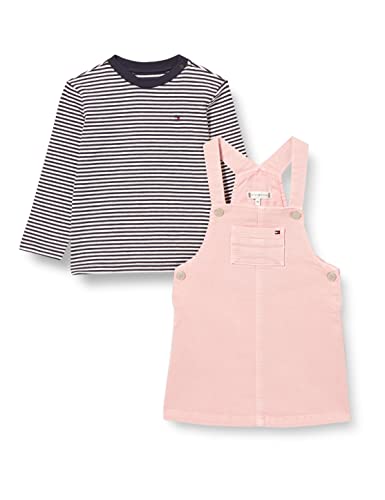 Tommy Hilfiger Kn0kn01475 2 pièces, Pink Shade, 24 Mois Mixte bébé