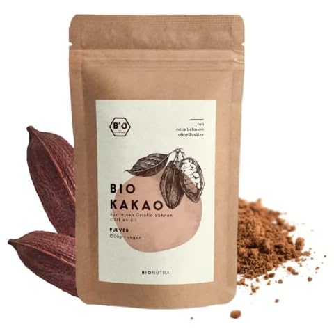BIONUTRA® Kakao Pulver Bio 1000 g Cover