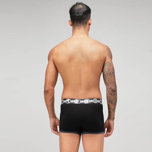 Image of Zoiro Men's Marvel Character Cotton Trunk Combo Pack |Colour's May Vary