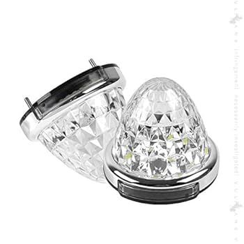 マーカー サイドマーカー 角マーカー トラック アイスブルー 8個 Amazon | 【VULCANS】LEDサイドマーカー アイスブルー 2個set