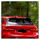 Car Rear Spoilers For BMW 1 Series F40 116i 118i 120i 128ti 116d 118d 120d M135i XDrive 2019-2024 Hacthback Rear Roof Spoiler Wing Rear lip spoiler wing(Carbon Look) - Image 4