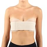 Breast Implant Stabilizer Band, Post Surgery Compression Support Strap for Breast Augmentation, Redu