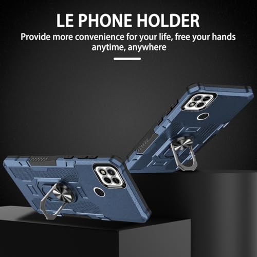 Coque résistante aux chocs Xiaomi Redmi 10A avec anneau support vidéo - 2