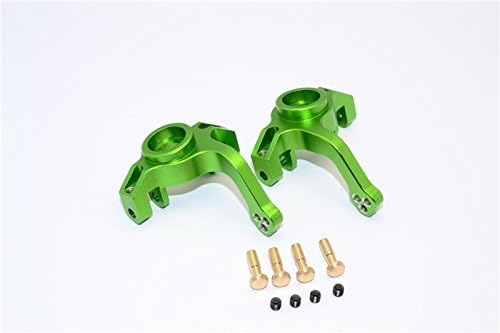 GPM RACING YT021-G ALUMINIUM FRONT KNUCKLE ARM - 1PR SET 1/10 RC AXIAL RACING YETI Buggy Truck