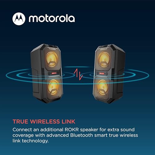 Motorola ROKR 820 Enceinte de f?te portable sans fil Enceinte Bluetooth - vue 6